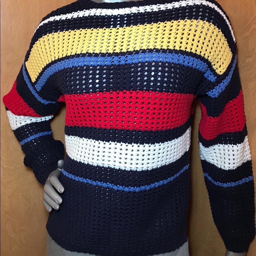 Robert Scoot Multicolor Womens Sweater Size S